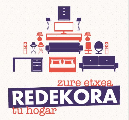 Logotipo de Campaña Redekora tu Hogar 2018.