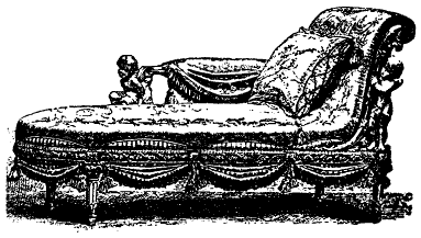 Chaise longue del siglo XVIII