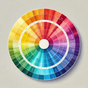 Entender la rueda de colores es importante para la combinación de colores.